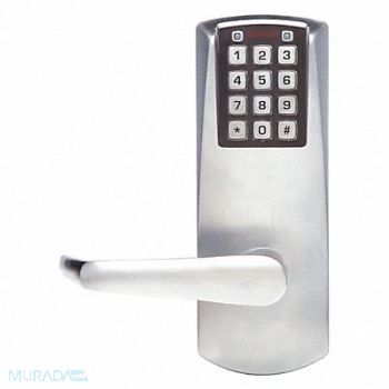 E-PLEX Electronic Lock Satin Chrome 12 Button, 31NG84