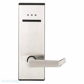 SAFLOK MT Electronic Lock Satin Chrome, 31NG92