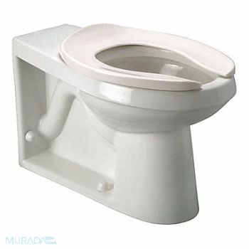 ZURN Toilet Bowl Elongated Floor w/BackOutlet, 31TU39
