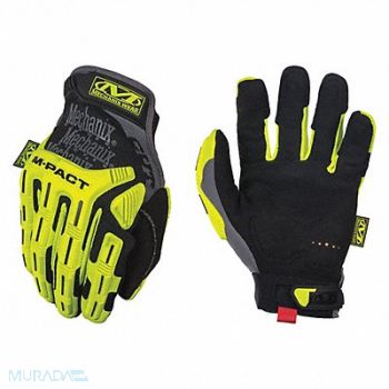 MECHANIX WEAR H7894 Mechanics Gloves Yellow 12 PR, 31TU63