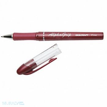 ABILITY ONE Ballpoint Pens Red PK12, 31UD97