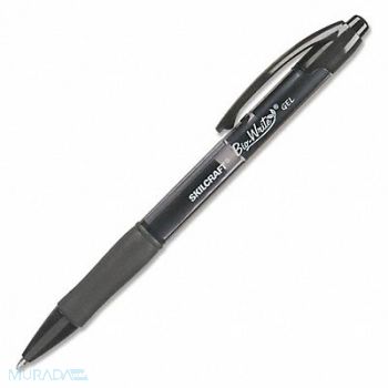 ABILITY ONE Ballpoint Pens Black PK12, 31UE98