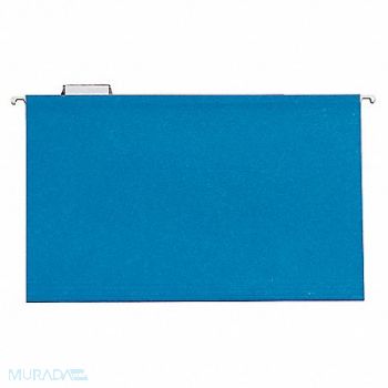 ABILITY ONE Hanging File Legal Folders Blue PK25, 31UF54