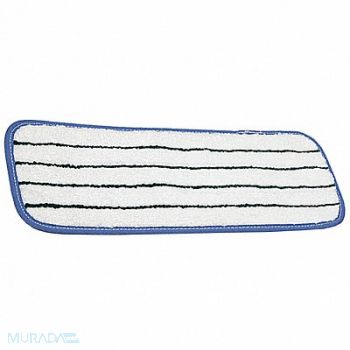 ABILITY ONE Mop Pad Blue Microfiber, 31UG14