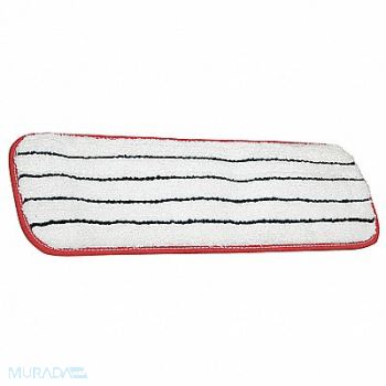 ABILITY ONE Mop Pad Red Microfiber, 31UG15