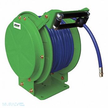 SPEEDAIRE Spring Return Hose Reel 3/8 MNPT 50 ft, 31XG65
