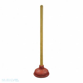 KISSLER Plunger Wood and Rubber Fit Most Toilets, 31XJ11