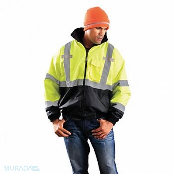 OCCUNOMIX H8437 Jacket Insulated M Yellow 29-1/2inL, 31XK32