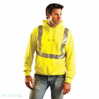 OCCUNOMIX Sweatshirt Mens XL Yellow, 31XL02