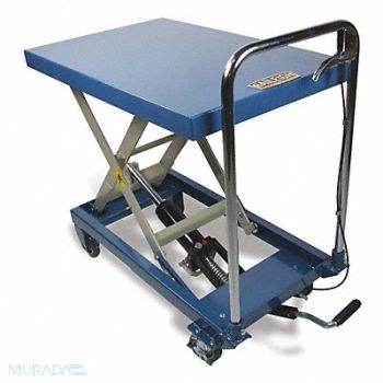 BAILEIGH INDUSTRIAL Scissor Lift Cart 10-13/64In H Steel, 31XU05