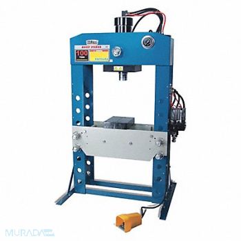 BAILEIGH INDUSTRIAL Hydraulic Press Air 100 tons/123 psi, 31XV06