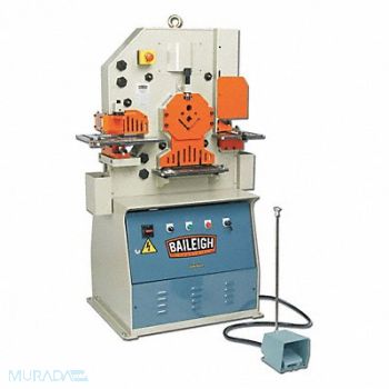 BAILEIGH INDUSTRIAL Ironworker 220V AC 30 A 5 Stations, 31XW01