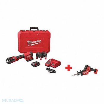 MILWAUKEE Cordless Press Tool Kit 18.0V, 326UT8