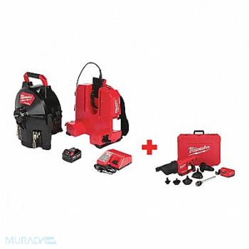 MILWAUKEE Drain Gun Kit Battery Included 18.0V, 326UU0