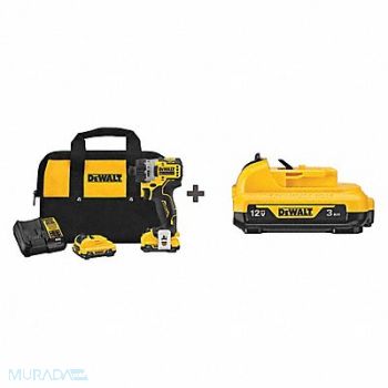 DEWALT Screwdriver Kit Cordless 12V DC 1100 RPM, 326ZL3