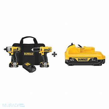 DEWALT Cordless Combination Kit 12.0V 2 Tools, 326ZL4