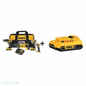 DEWALT Cordless Combination Kit 20.0V 4 Tools, 326ZL8