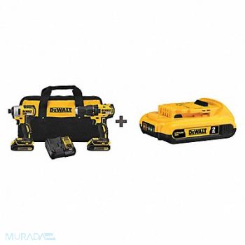 DEWALT Cordless Combination Kit 2 Tools 20V DC, 326ZM0