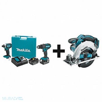 MAKITA Cordless Combination Kit 3 Tools 18V DC, 327DX8