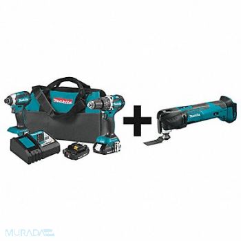 MAKITA Cordless Combination Kit 3 Tools 18V DC, 327DY0