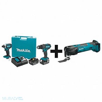 MAKITA Cordless Combination Kit 3 Tools 18V DC, 327DY6