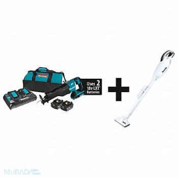 MAKITA Reciprocating Saw Kit 36VDC, 327EA3