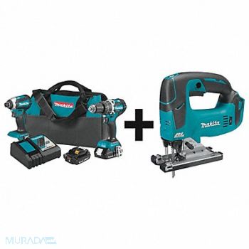 MAKITA Cordless Combination Kit 3 Tools 18V DC, 327EA6