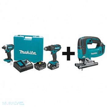 MAKITA Cordless Combination Kit 3 Tools 18V DC, 327EC2
