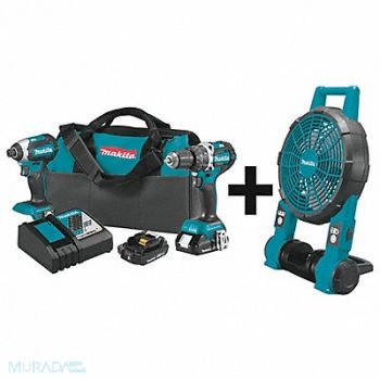 MAKITA Cordless Combination Kit 3 Tools 18V DC, 327EC4