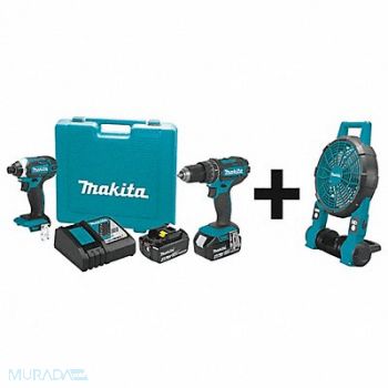 MAKITA Cordless Combination Kit 3 Tools 18V DC, 327ED0