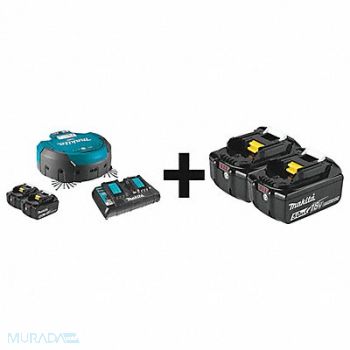 MAKITA Cordless Robotic Vac Kit 18V, 327EE3