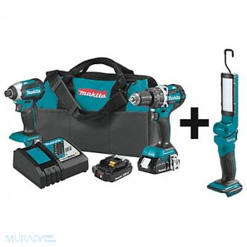 MAKITA Cordless Combination Kit 3 Tools 18V DC, 327EN0