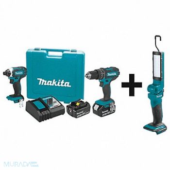 MAKITA Cordless Combination Kit 3 Tools 18V DC, 327EN2