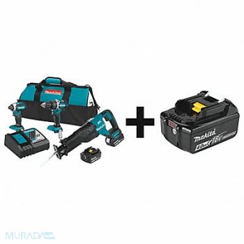 MAKITA Cordless Combination Kit 3 Tools 18V DC, 327EU8