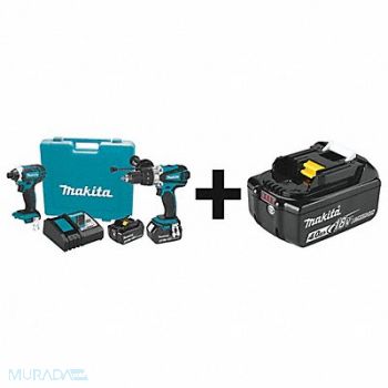 MAKITA Cordless Combination Kit 2 Tools 18V DC, 327EV2