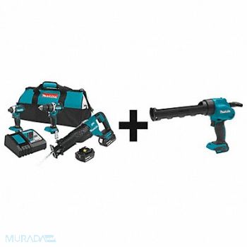 MAKITA Cordless Combination Kit 4 Tools 18V DC, 327EW6