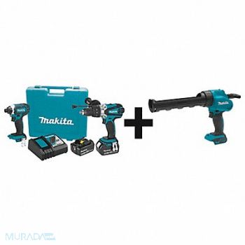 MAKITA Cordless Combination Kit 3 Tools 18V DC, 327EX0