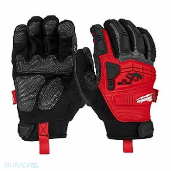 MILWAUKEE Impact Demolition Gloves L PR, 327WN6