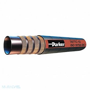 PARKER Hydraulic Hose 1/2 I.D. 275 ft L Black, 55WF36