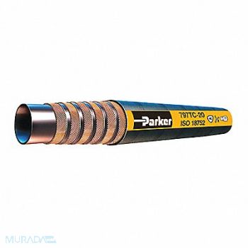 PARKER Hydraulic Hose 1/2 I.D. 275 ft L Black, 55WF42