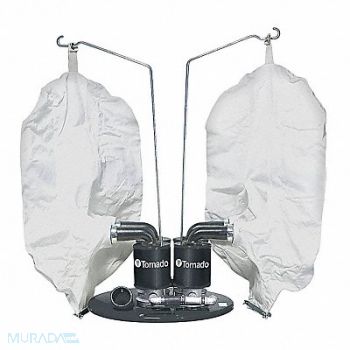 TORNADO Drum-Top Vacuum Head Std. Filter 200 cfm, 32EY93