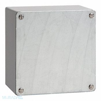 HOFFMAN Enclosure Metallc 6In.H x 6In.W x 4In.D, 32FG18