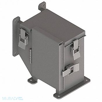 HOFFMAN Elbow 90 Deg Ind Steel 4in. H x 4in. L, 32FL81