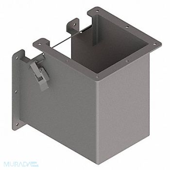 HOFFMAN Elbow 90 Deg Ind Steel 6in. H x 6in. L, 32FM03