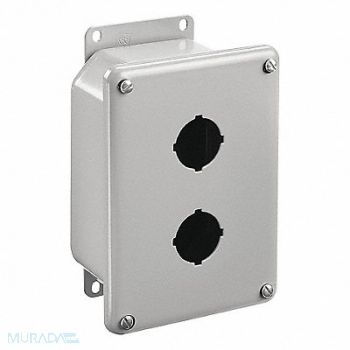 HOFFMAN Pushbutton Enclosure 3.50 in H Steel, 32FR33