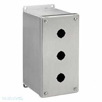 HOFFMAN Pushbutton Enclosure 4.75 in D 4 Holes, 32FR44