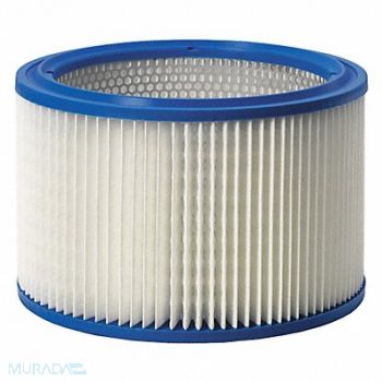 NILFISK Cartridge Filter Paper Reusable, 32FW98