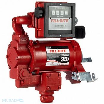 FILL-RITE AC Pump with Meter Diesel Transfer 3/4, 32GG93