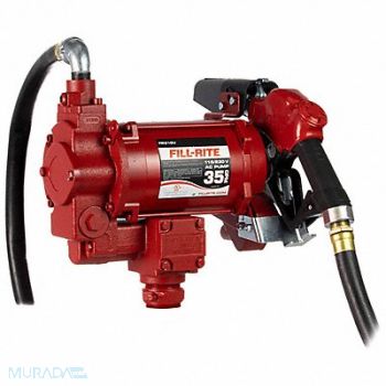 FILL-RITE AC Pump with Auto Nozzle Diesel 3/4, 32GG95