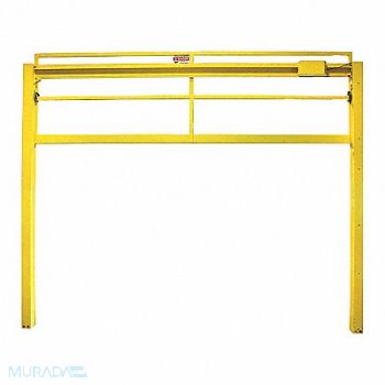 PS INDUSTRIES Vertical Mezz Gate 126 inx105 in Yellow, 32GV99